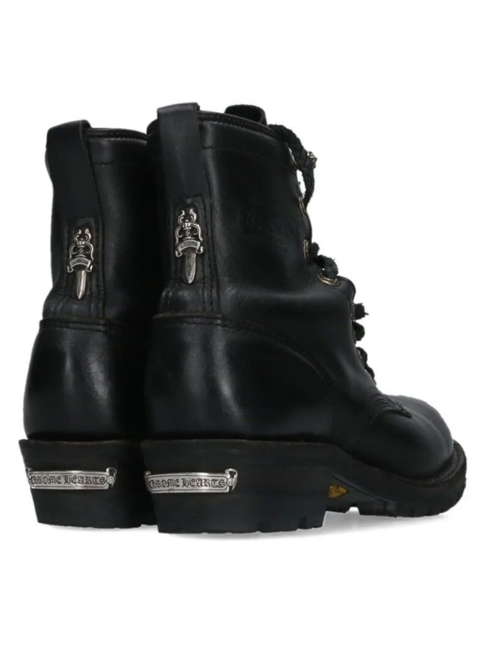 Chrome Hearts Wesco Jobmaster Job Master Star Leather Bra Dress Up Boots